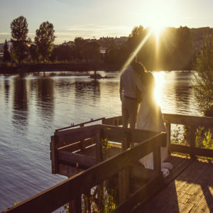 lac dans vidéo de mariage