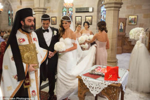 photo d'un mariage traditionnel grec