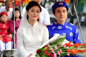 photo d'un mariage vietnamien
