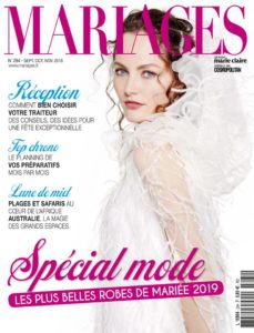 couverture du magazine Mariages
