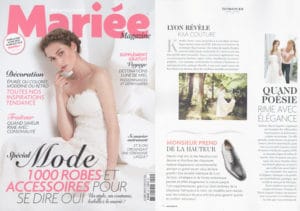 Double page Mariée Magazine