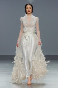 Tailleur pantalon mariage