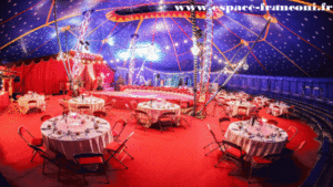 lieu de mariage original : cirque